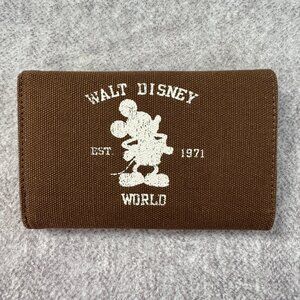 Walt Disney World Distressed Canvas Wallet